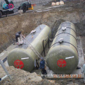 50m3 tank diesel Underground fuel storage tank